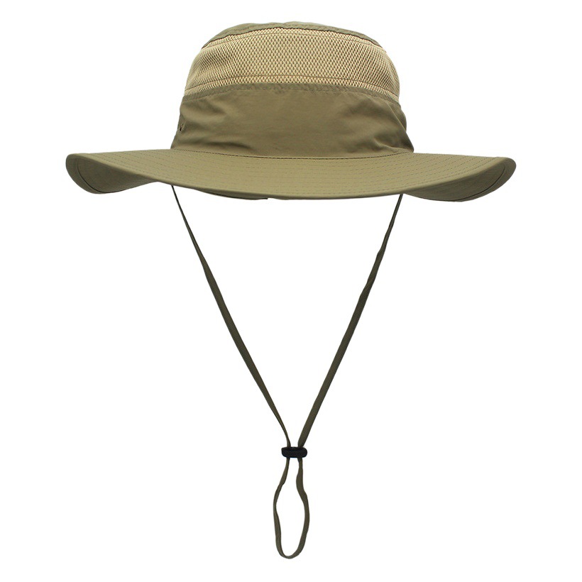 Outdoor Hat Sunscreen Fisherman Hat Basin Hat Spring and Summer Men's and Women's Big Rim Hat UV Protection Sunshade Hat Cross-border Explosions