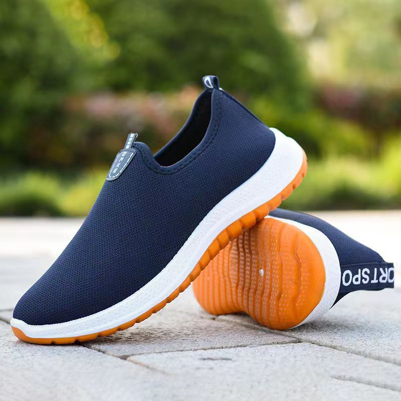Spring and summer old Beijing cloth shoes men's non-slip wear-resistant casual shoes breathable driving shoes Korean-style all-match sports shoes