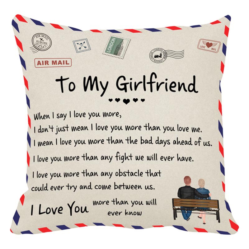 Picture of Amazon Home linen pillowcase Nordic simple American retro printed office pillowcase sofa cushion