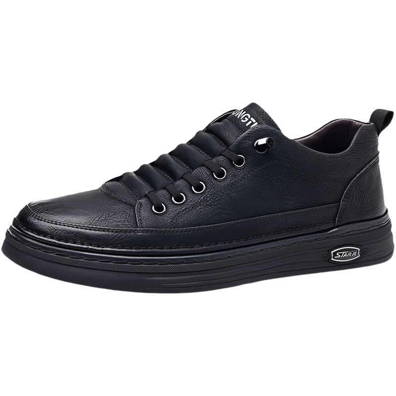 Cross-Border Men's Shoes 2025 Summer and Autumn New Fashion Versatile Casual Shoes Breathable Soft Sole Slip-On Sports Sneakers for Men