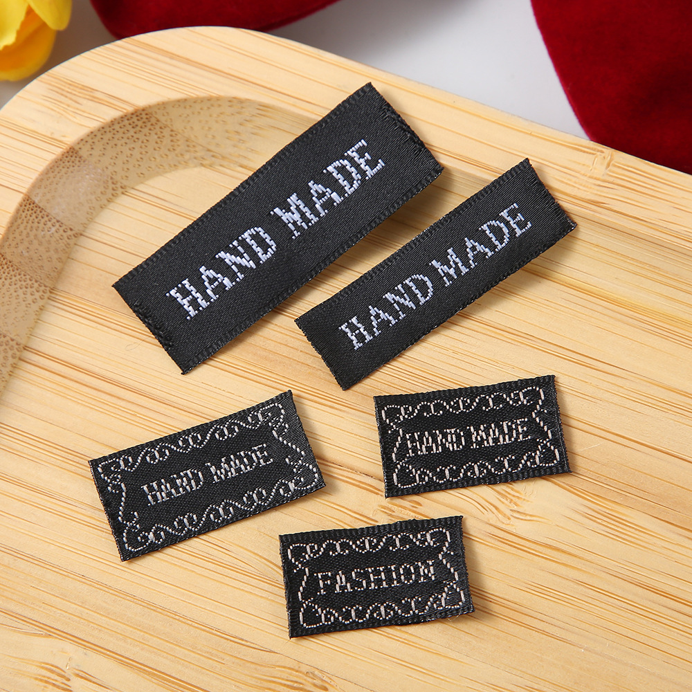 Picture of In stock HANDMADE woven buckle hair band special decoration Korean universal HANDMADE English DIY embroidery label