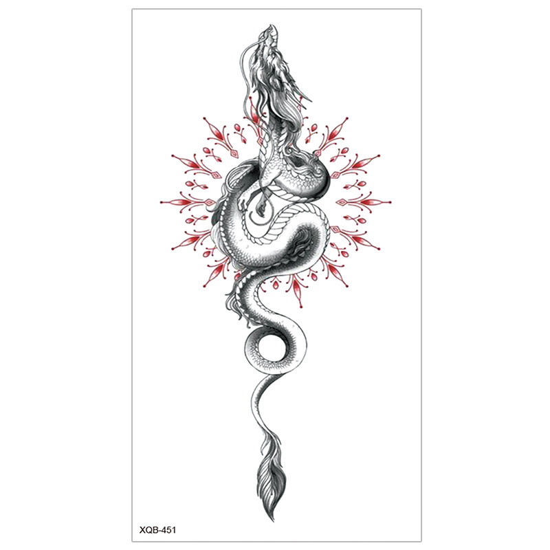 Picture of New Half Arm Tattoo Stickers Cross-border Amazon Hot Selling Set Dark European and American Realistic Waterproof Tattoo Stickers Wholesale