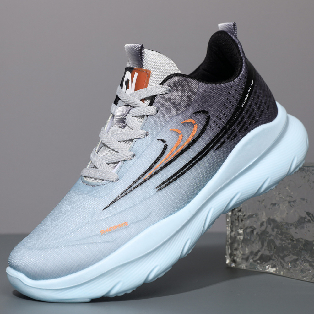 Single-layer Shoes Unisex Polyurethane Ultra-light Ultra-soft Casual sneaker Running Shoes Mesh Breathable Thick-soled Torre Shoes