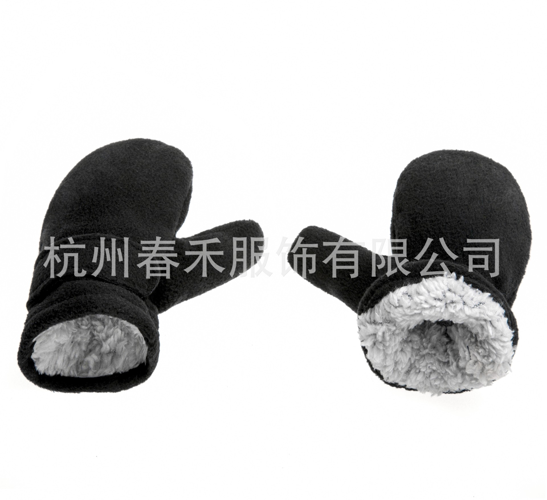 Picture of Spot 10 Colors Amazon 3 Size Cross-Border E-Commerce Kidsren's Mittens Polar Fleece Comfortable Velvet Velcro Gloves