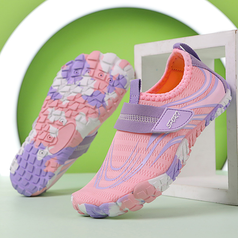 New Outdoor Beach Shoes for Men and Women, Hiking Shoes, Children's Wading and River Swimming Shoes, Non-Slip Barefoot Stickers, Shoes Wholesale