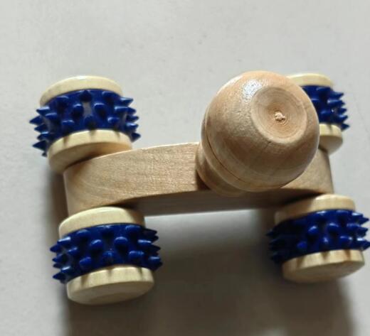 Picture of Wooden Massager suit Mother's Day Gift Handheld Labor-saving Convenient Simple and Practical Meridian Massage Artifact