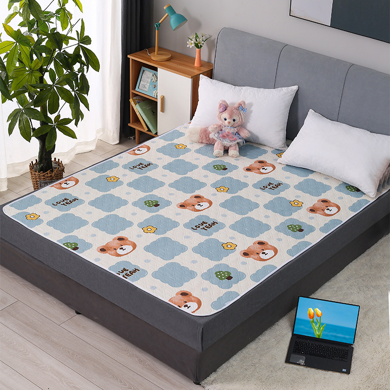 Picture of Adult Diaphragm Pad Waterproof Washable Cotton Breathable Oversized Diaper Care Mattress for the Elderly
