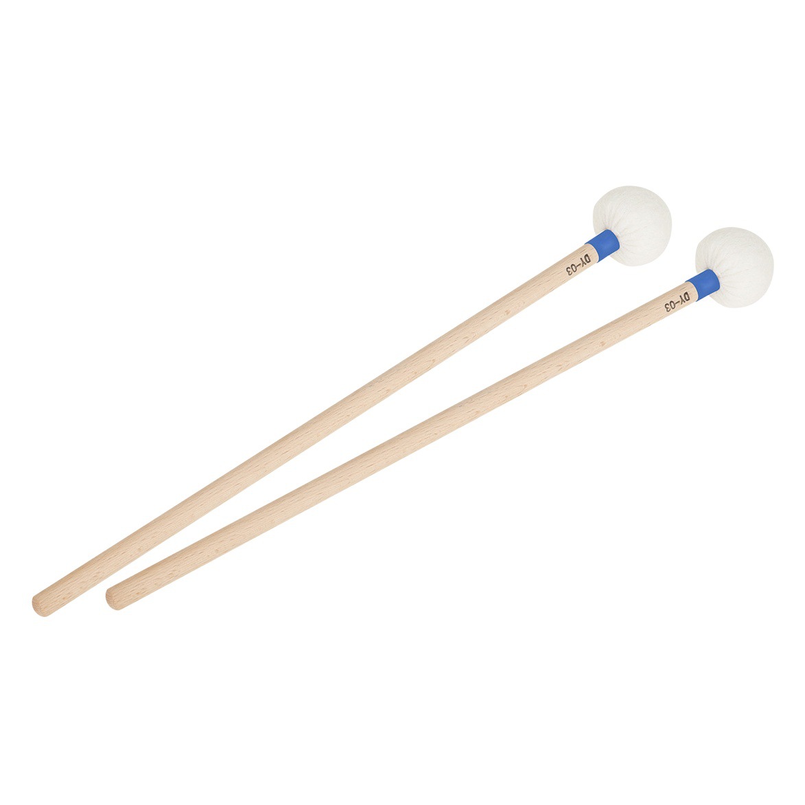 DY-03 timpani drum hammer marching drum set drum stick white felt maple stick snare drum hammer