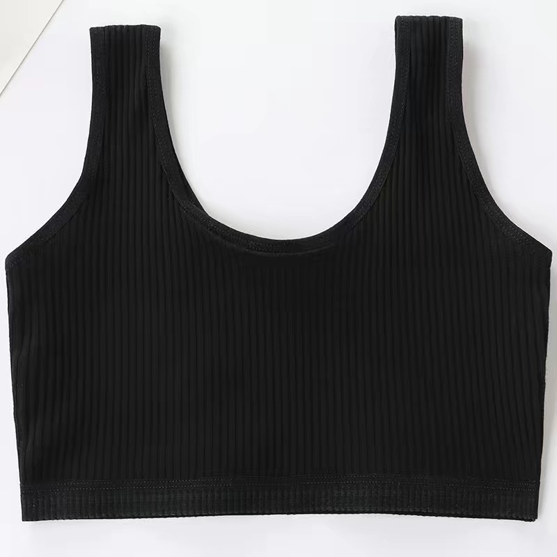 Picture of Girls' Intimates Development Period Girls Big Kidsren's Vest Students Primary School Students Pure Cotton Girls Adolescent Kidsren's Bra
