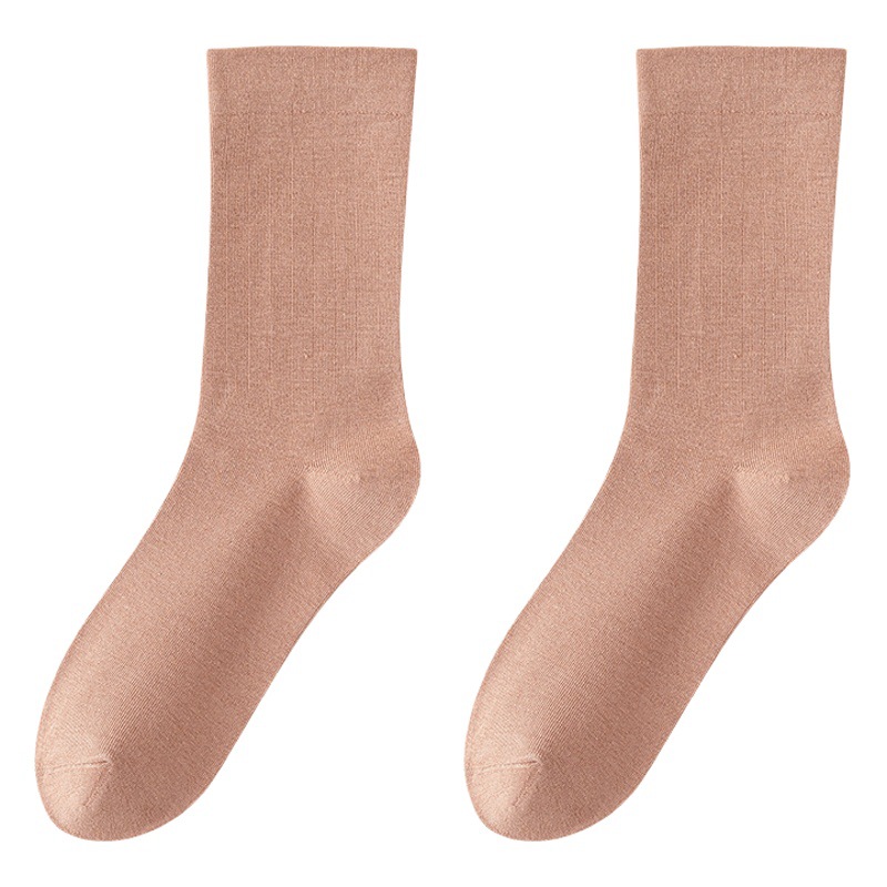 Women's Pure Cotton Socks, 2025 Spring and Autumn Style, 10A Antibacterial, Odor-Resistant, Breathable, Women's Slouch Socks, Maternity Socks, Zhuji Socks Industry