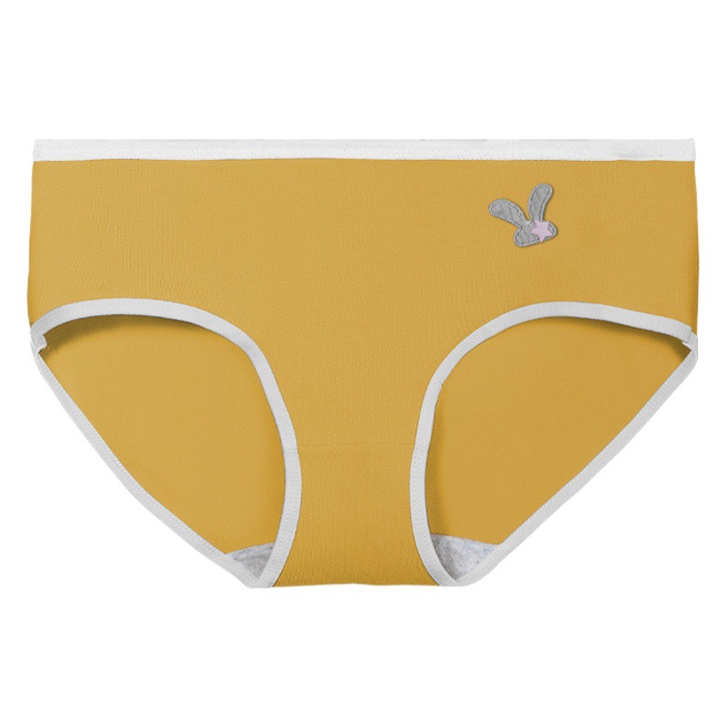 Women's Cotton Underwear Summer Thin Comfortable Breathable Underpants Cotton Mid-Waist Triangles Japanese Girl's Shorts