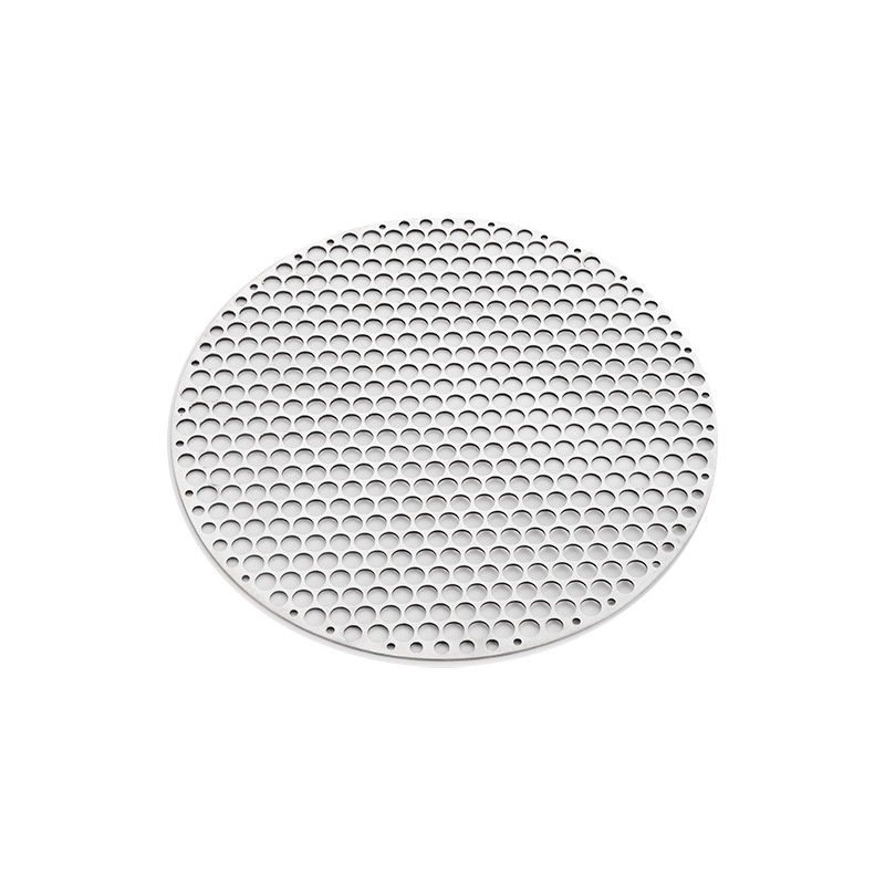 Picture of Stainless steel barbecue net household stove tea cooking net round charcoal barbecue grate carbon roasted smoked meat draining net