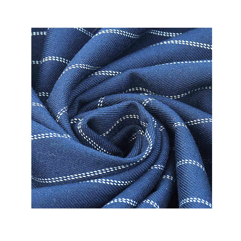 Polyester Viscose Yarn-dyed Fabric Stretch Vertical Stripe Stretch Yarn-dyed Fabric Trousers Stretch Yarn-dyed Fabric Vertical Stripe Stretch Yarn-dyed Fabric