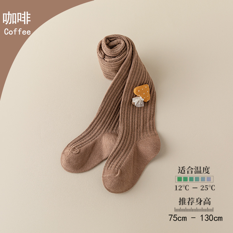 Picture of 0-10 years old children's pantyhose wholesale spring and autumn girls' pantyhose Class a cotton dragonfly wings knot children's pantyhose