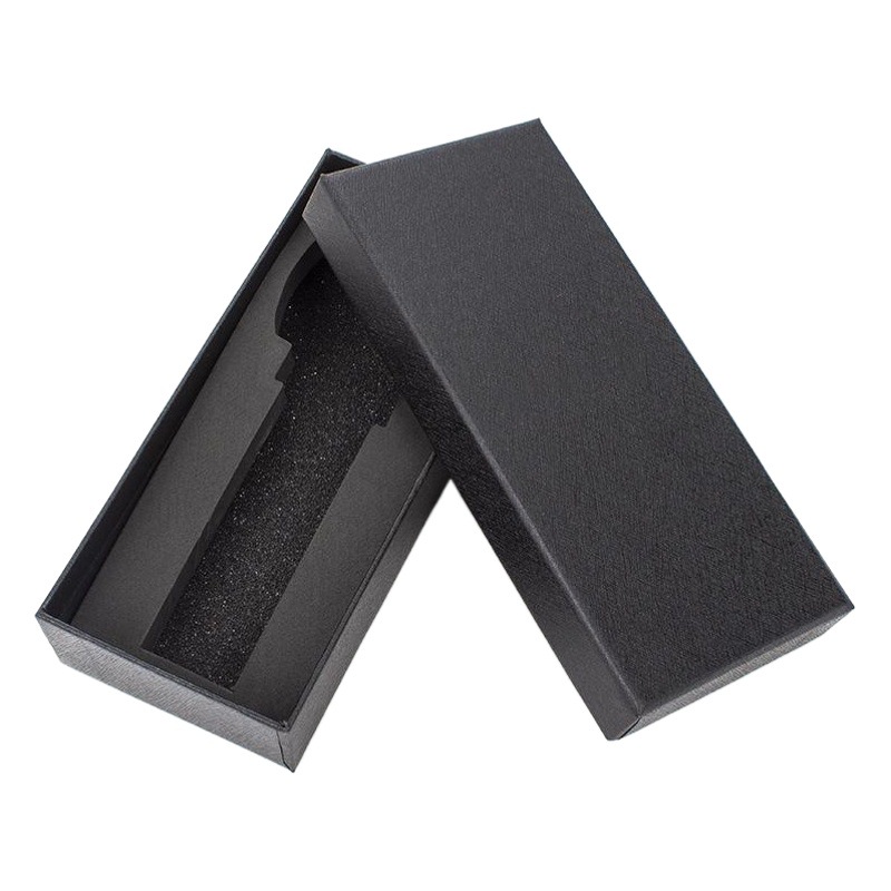 Black long Universal watch box manufacturers supply spot wholesale watch box gift box watch box with logo