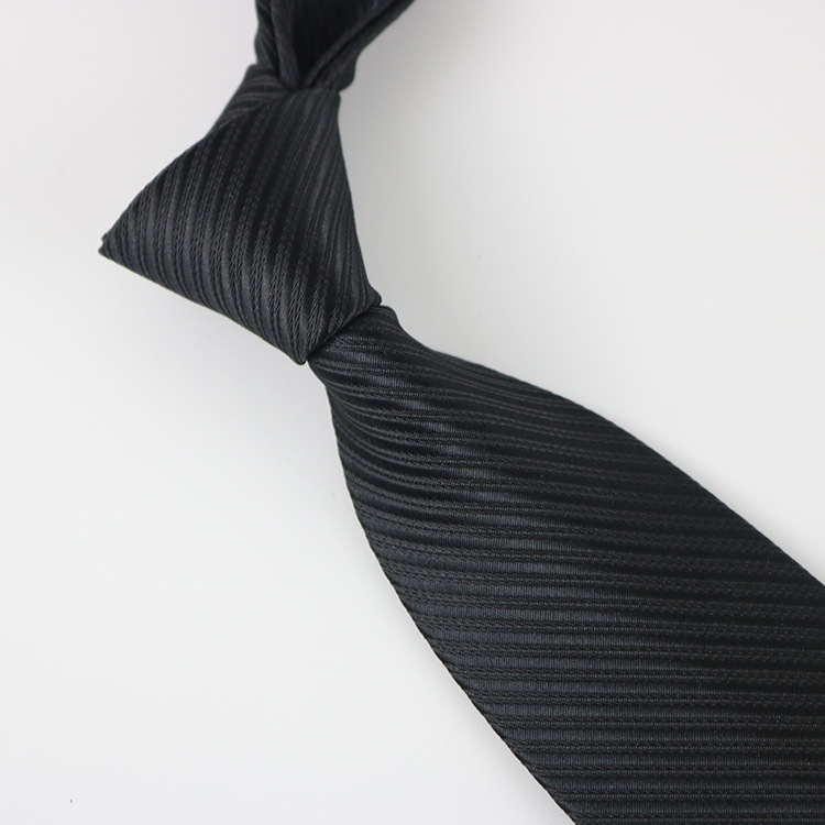 Picture of Men's Tie Business Shirt Stripesd Security Professional Formal Wear Wholesale Plus Logo Manufacturer 8cm Hand-Made