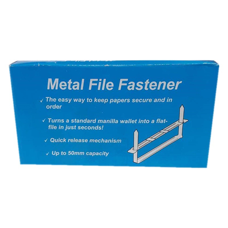 Cross-border Hot Sale Metal Binding Binders Binding Ring Binding Strip Nickel Plated Plastic Color 8cm Binding Strip