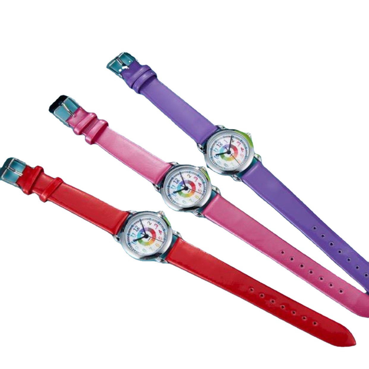 Picture of Children's Watch Boys' Female Pupil Pointer Digital Character Life Waterproof Watch