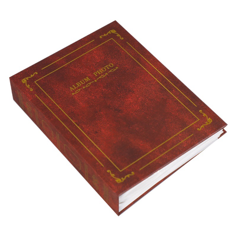 6-Inch 200-Photo Album Insert-Style Family Photo Album Photo Studio Retro Photo Album 6inch Photo Album