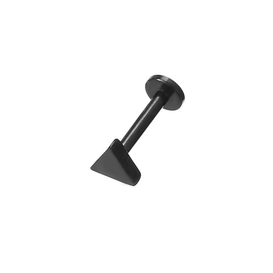 Picture of 2024 new 100% 316L stainless steel hollow moon star geometric figure lip nail ear bone nail 18K gold plated
