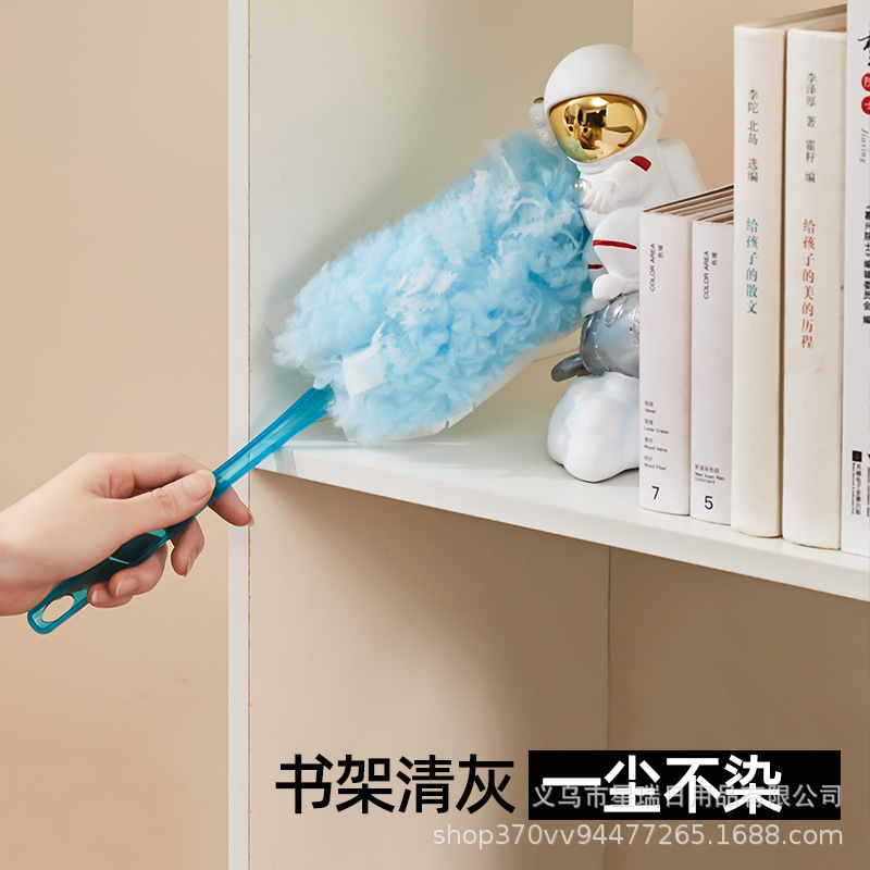 Electrostatic Dust Removal Brush Cleaning Non-Shedding Desktop Cleaning Dust Removal Feather Duster Household Cleaning Tool