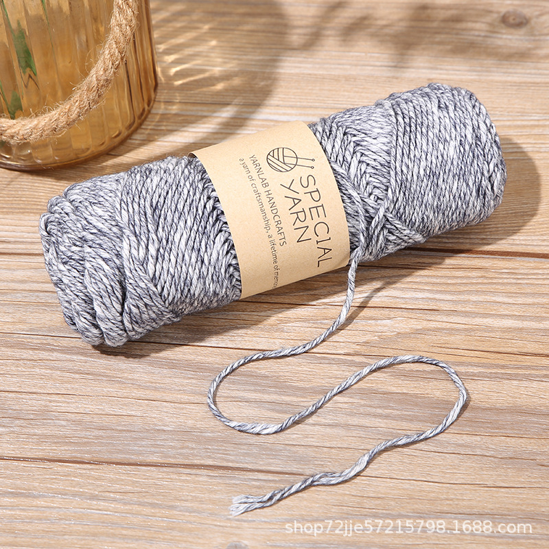 Picture of Cotton Yarn Spray Yarn Skin-Friendly Scarf DIY Material Yarn Ball Handmade Knitting Scarf Yarn Blanket Doll Yarn