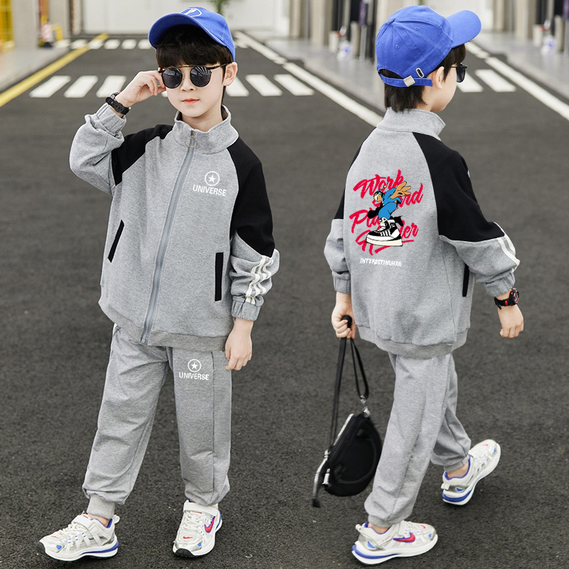Picture of Children's Clothing Boys' Spring Clothing suit 2025 New Children's Spring Large Children's Spring Boy's Handsome Spring and Autumn Clothes Trendy