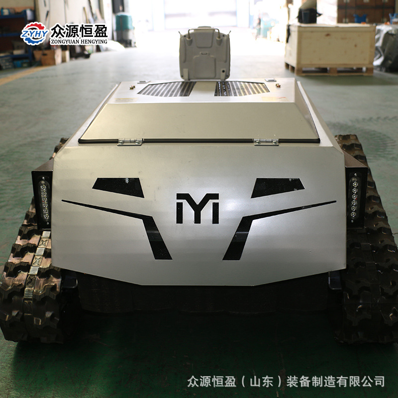 Exported to Switzerland: 5000 square meter intelligent small lawn mower, remote-controlled garden lawn mowing robot, self-driving model