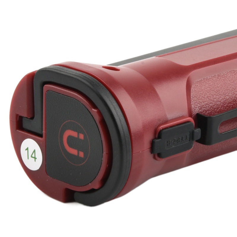 New multi-functional LED work light outdoor emergency maintenance light multi-angle rotating strong magnetic charging handheld flashlight