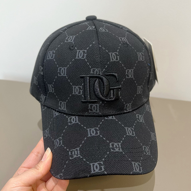 Picture of Spring and Summer New Letter Embroidered Hard Top Baseball Cap Women's Fashion Sunshade Cap Big Head Sun Protection Hat Men's Trendy