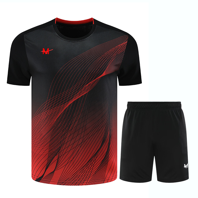 Picture of Adult volleyball clothing men's and women's short-sleeved training clothing children's volleyball clothing sportswear competition clothing summer breathable quick-drying 6517