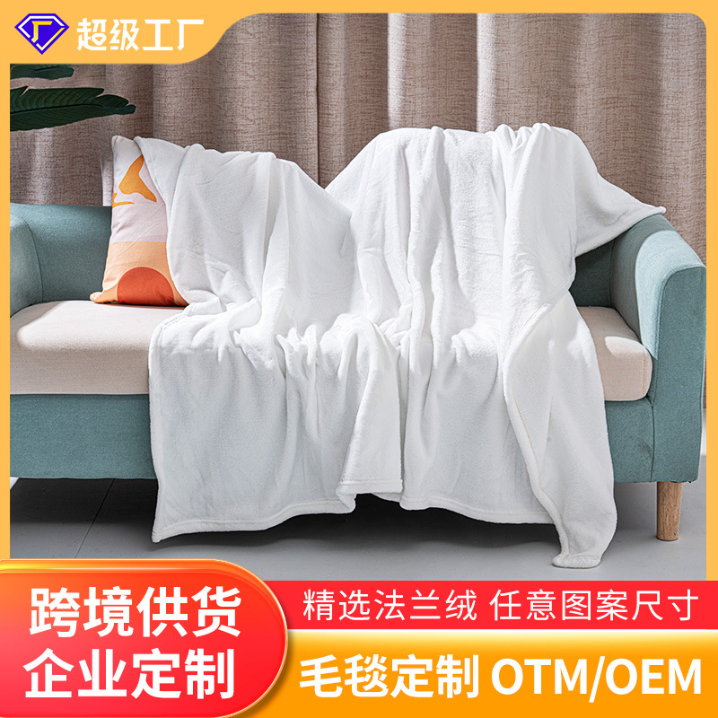 Wow Customized Amazon Falai Velvet Blanket Pet Thickened Autumn and Winter Flannel Blanket Cross-Border Foreign Trade Factory