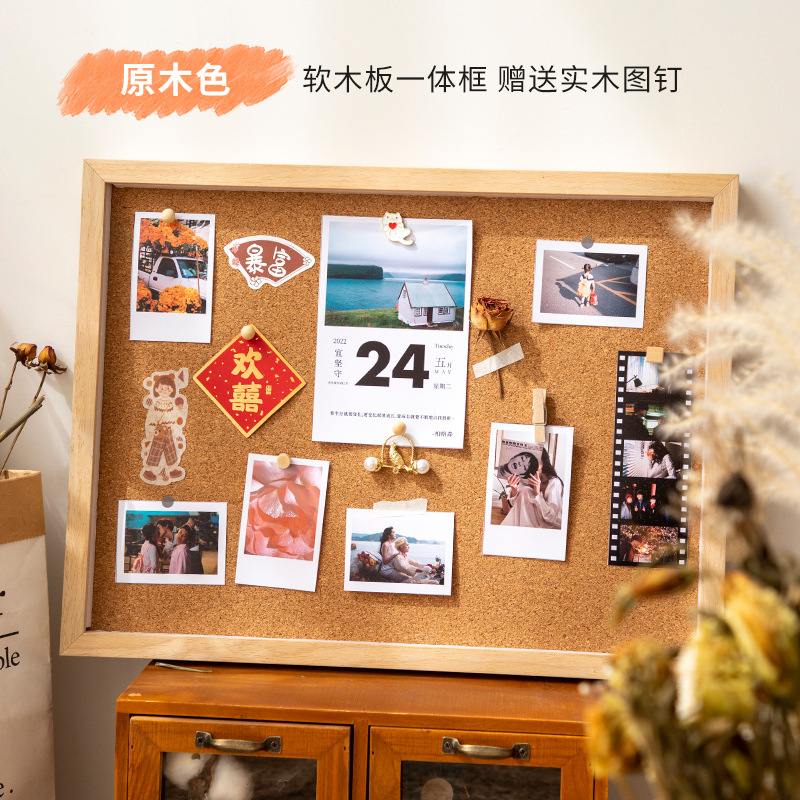 Picture of Photo printing and photo frame couple diy handmade puzzle cork board commemorative frame Polaroid picture frame for girlfriend 16