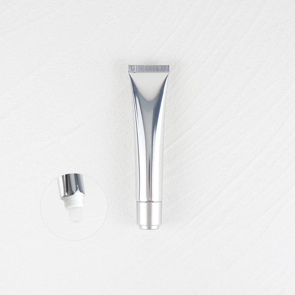 Picture of [Spot] 10g15g20g transparent white lipstick hose cosmetic hose packaging empty bottle lip gloss packaging