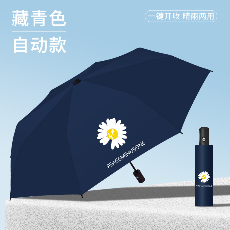 Picture of Uv Umbrella Reverse Sun Protection Umbrella Anti-Uv Sunny Umbrella Parasol Wholesale Unisex Vinyl Umbrella with Custom Logo