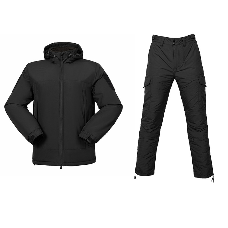 Picture of Faldan F7 portable cold-proof cotton-padded jacket suit autumn and winter outdoor water-splashing warm cotton-padded jacket training suit wholesale
