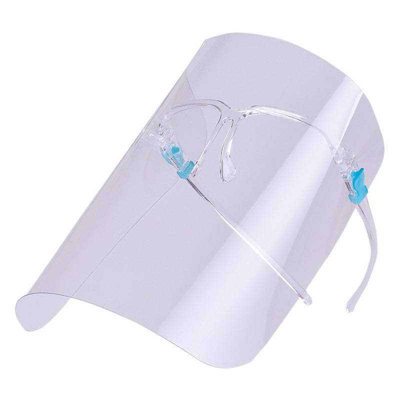 Manufacturer's Wholesale In-Stock Mirror Frame Face Shield Kitchen Anti-Splash Mask Face Protection Anti-Fog High-Definition Mask