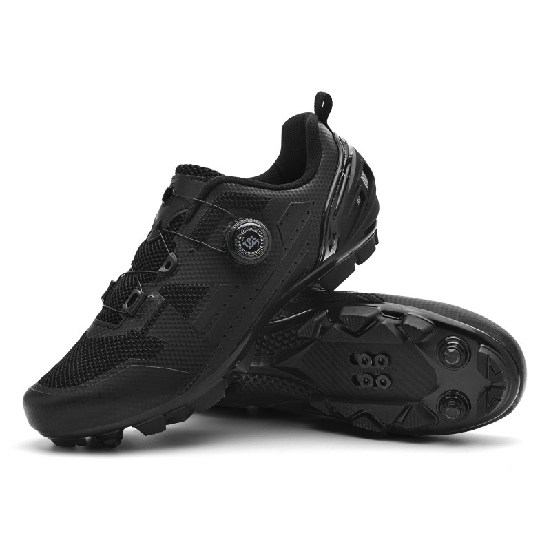Picture of Cross-border trade breathable bicycle shoes cycling shoes men and women road bike lock shoes mountain bike booster shoes wholesale