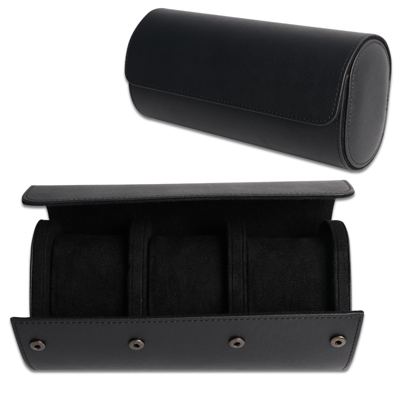 Picture of Watch Packaging Box to Store Sewing One/Two/Three-Pack Pu Leather Watch Leather Case with Custom Leather Bag
