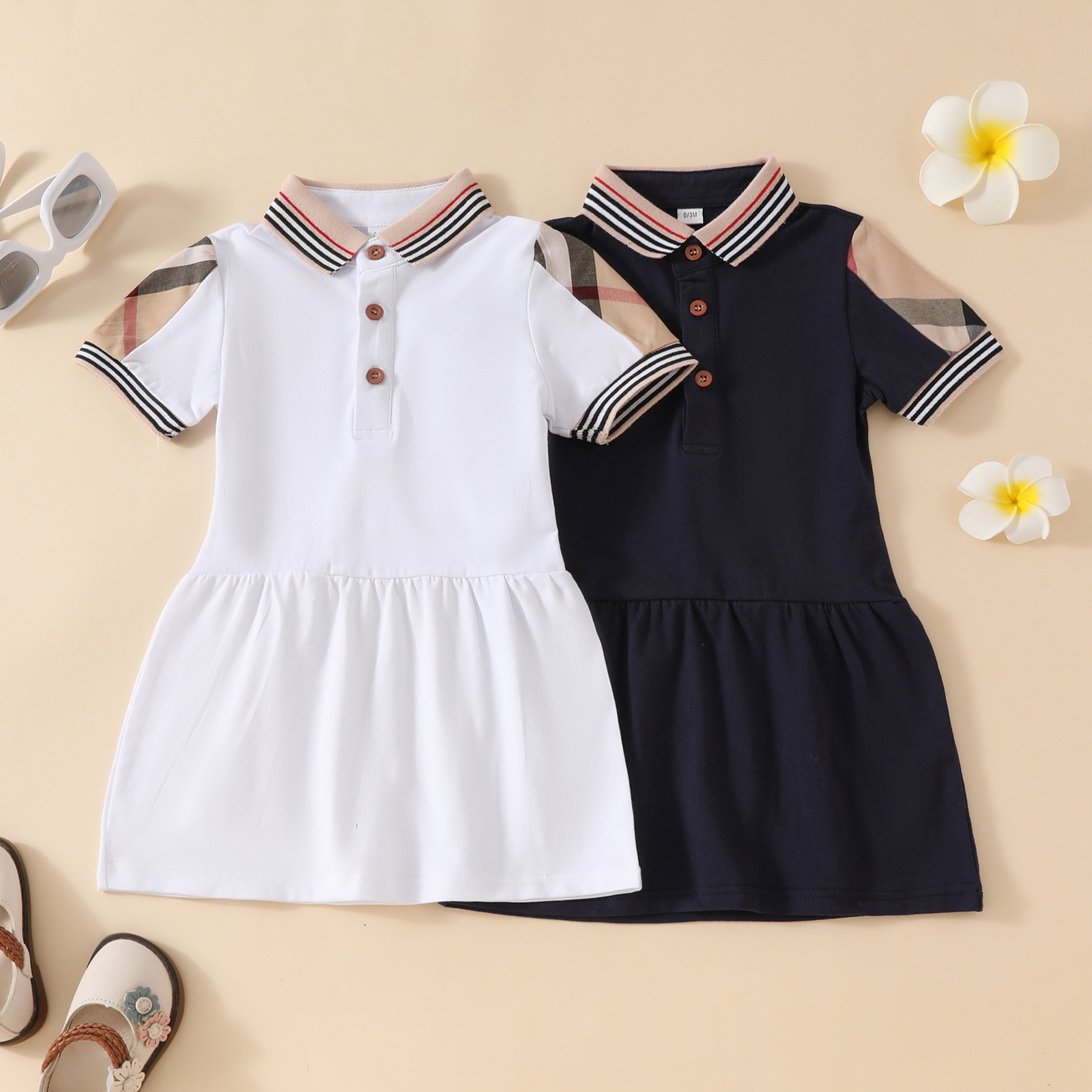 Baby Clothes Summer Thin Newborn Dress Baby's One-Piece Dress Cute Super Cute Children's Dress