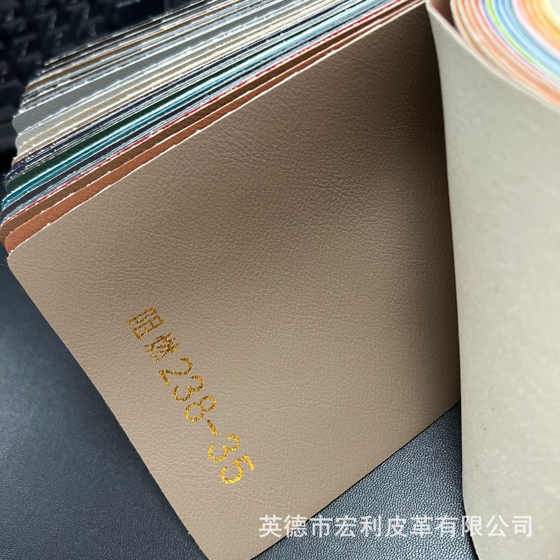 Picture of 238 light tumble flame retardant sofa leather mercerized cat claw leather car interior modification interior artificial leather