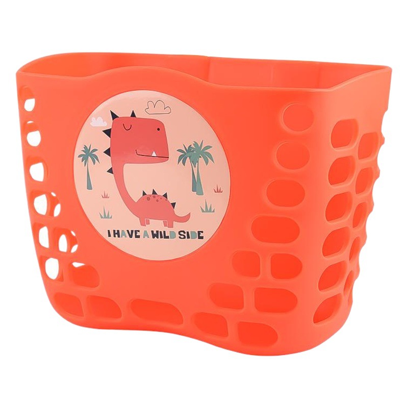 Children's Scooter Basket Baby Car Bicycle Bicycle Car Basket Front Hanging Blue Storage Accessories Children's Front Car Basket