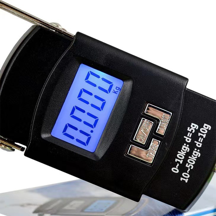 Picture of A08 electronic portable scale 50kg electronic scale Hook scale luggage scale cross-border foreign trade household wrapping scale portable Portable