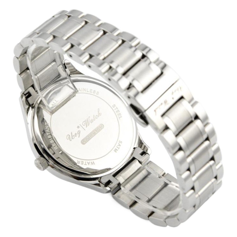 Fashionable Simple Fashion Waterproof Quartz Watch Men's Business Steel Belt Calendar Student Watch Men's Explosions
