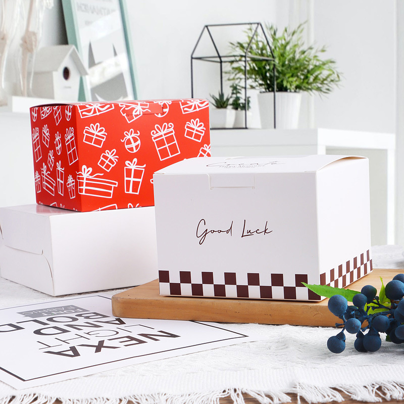 Candy Box Valentine's Day gift box wedding engagement gift biscuit Egg Tart nougat box empty box