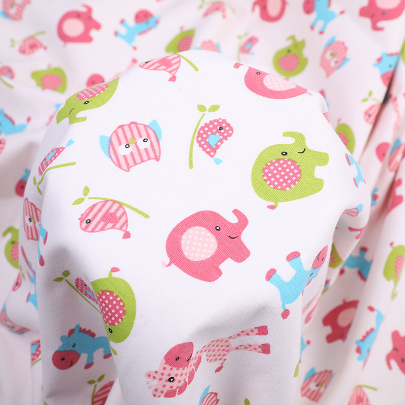 Picture of Printed Cotton Wool Diaper Pad Fabric Cotton Wool Fabric Composite TPU Waterproof Bamboo Fiber Diaper Pad Fabric