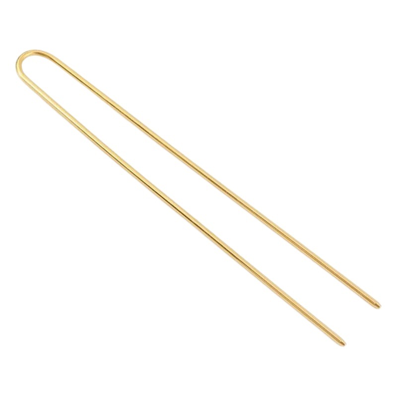 AliExpress copper hair accessories single stick hair pin comb accessories DIY hand-made antique step hairpin body material
