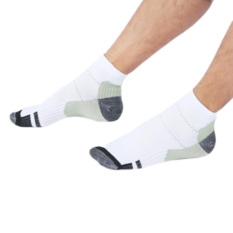 Compression Socks Spurs Short Tube Elastic Compression Socks Multicolor Casual Sports Compression Socks Breathable Sweat-Absorbing Foot Protection Socks