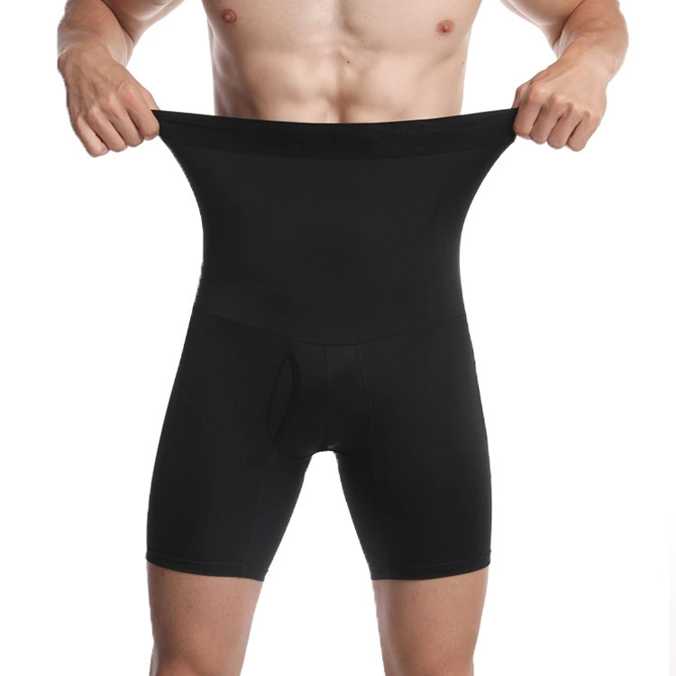 Factory direct supply hip breathable men's body-shaping pants cross-border Europe and the United States men's abdominal pants