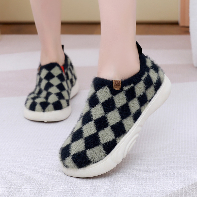 Picture of Shoes women's 2025 autumn and winter new single shoes casual daily soft-soled wool shoes are light and comfortable and one-foot women's shoes